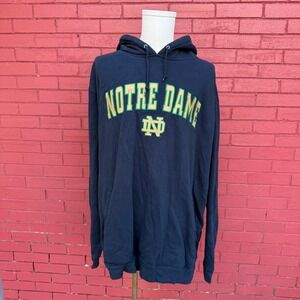 Vintage Notre Dame Fighting Irish‎ NCAA Hoodie Sweatshirt Mens XXXL Foot Locker